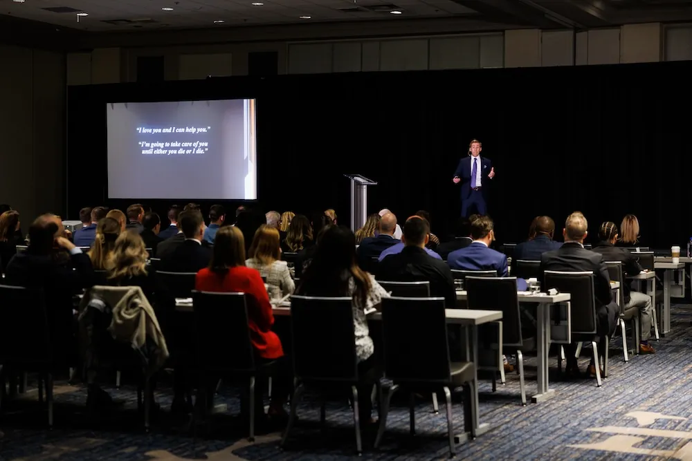 Dr. Steve Sanders, chiropractor attended a conference for doctors